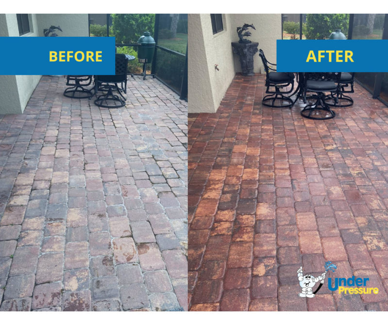 Before and After Photos: Pressure Washing - Under Pressure - Sarasota ...